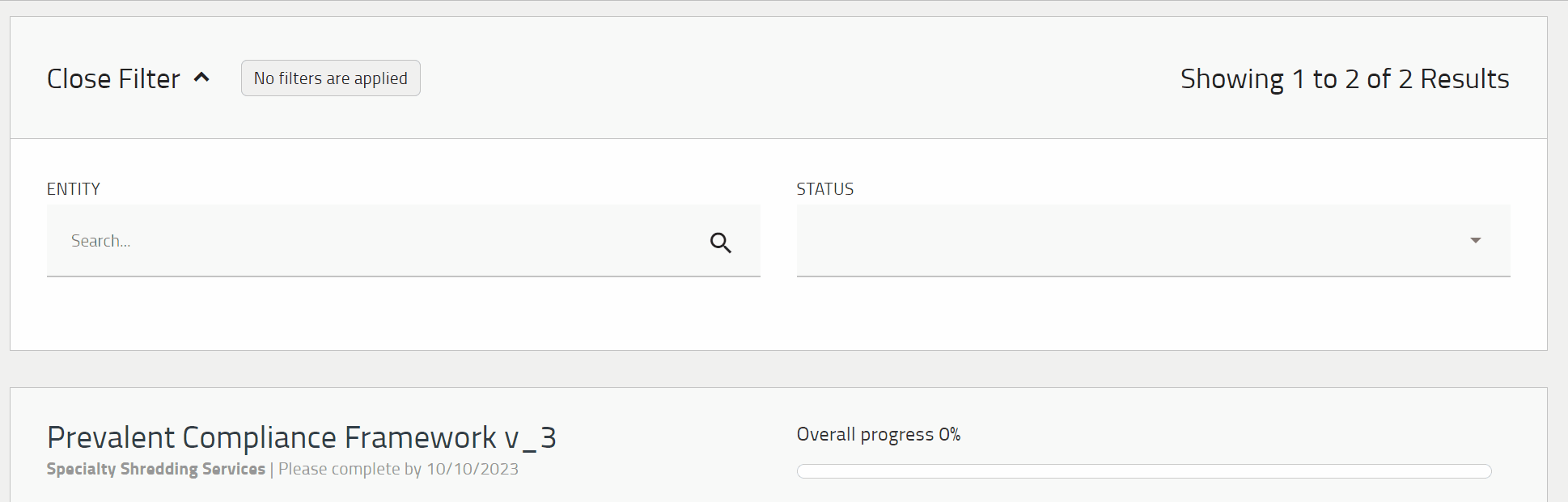 FILTER MY SURVEY BY STATUS.gif